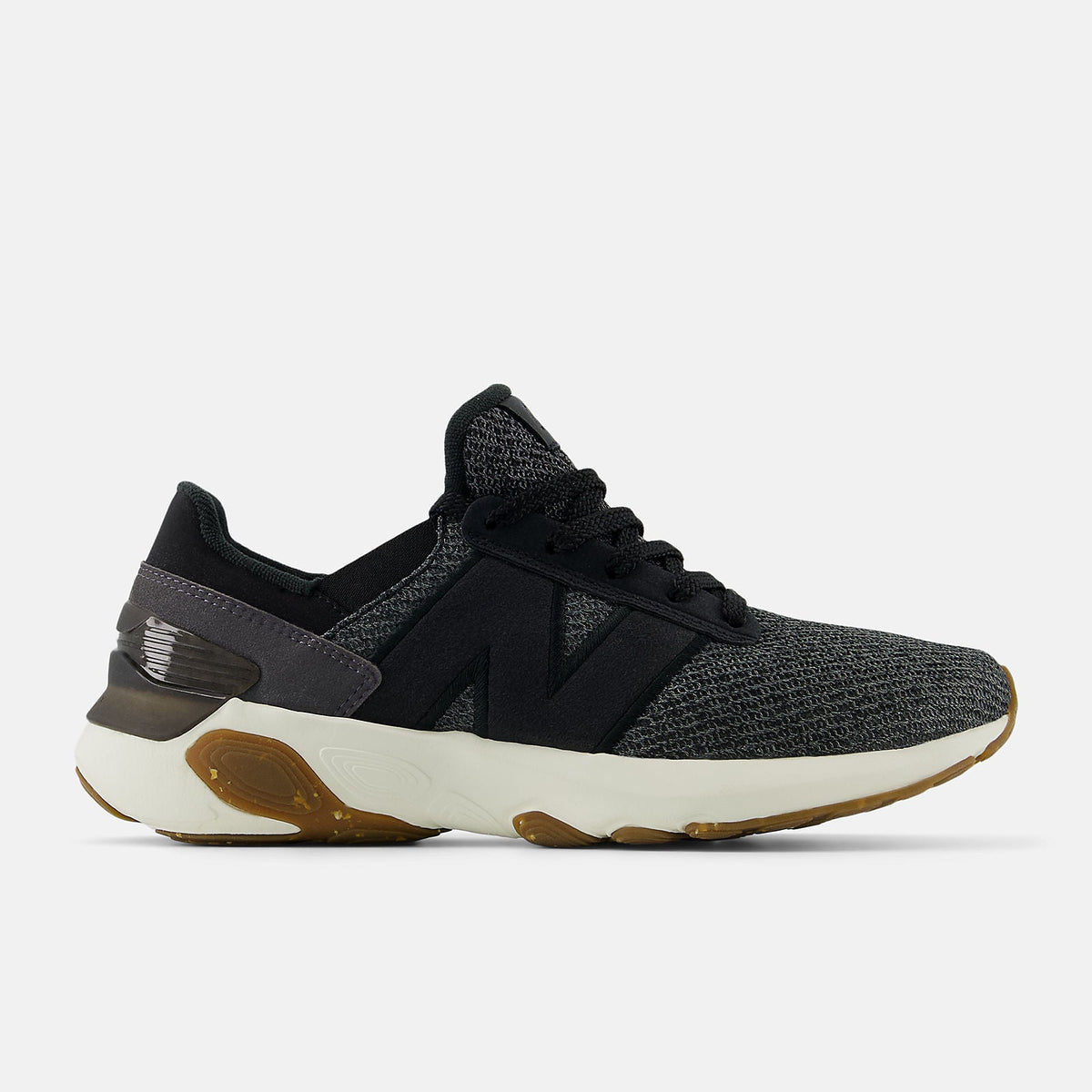 Mens New Balance Fresh Foam X 1440, Black/Castlerock/Angora, 7.5 D Medium