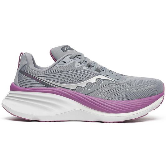 Womens Saucony Hurricane 24, Flint/Viola, 11 B Medium