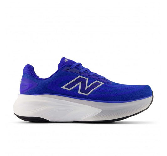 Men's New Balance Fresh Foam X More v6, Blue Gemstone/Galaxy Blue/Silver Metallic, 12 2E Wide