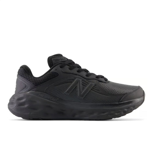 Men's New Balance Fresh Foam X 840F Slip Resistant, Black/Black/Blacktop, 11 D Medium