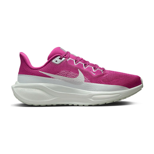 Women's Nike Pegasus 41, Hot Fuchsia/Metallic Silver-Light Silver, 7 B Medium