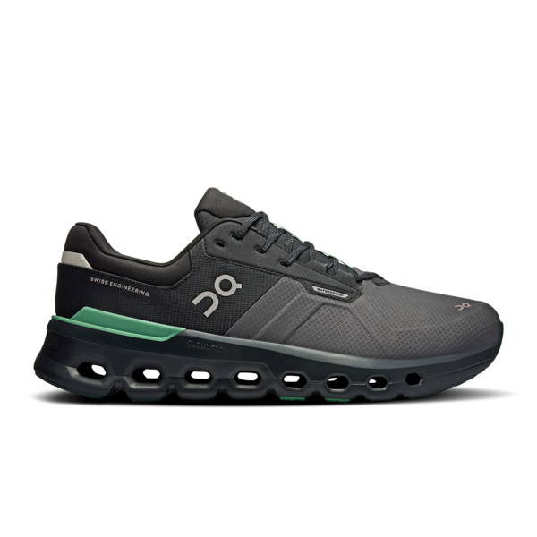 Men's On Cloudrunner 2 Waterproof, Eclipse/Rosemary, 10 D Medium