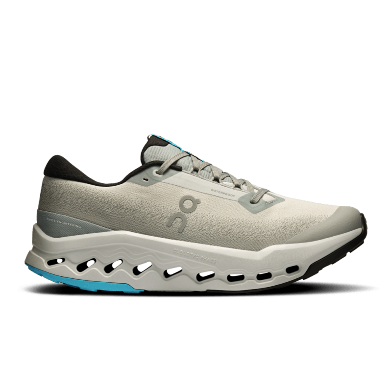 Men's On Cloudsurfer Trail 2 Waterproof, Apollo/Glacier, 12 D Medium