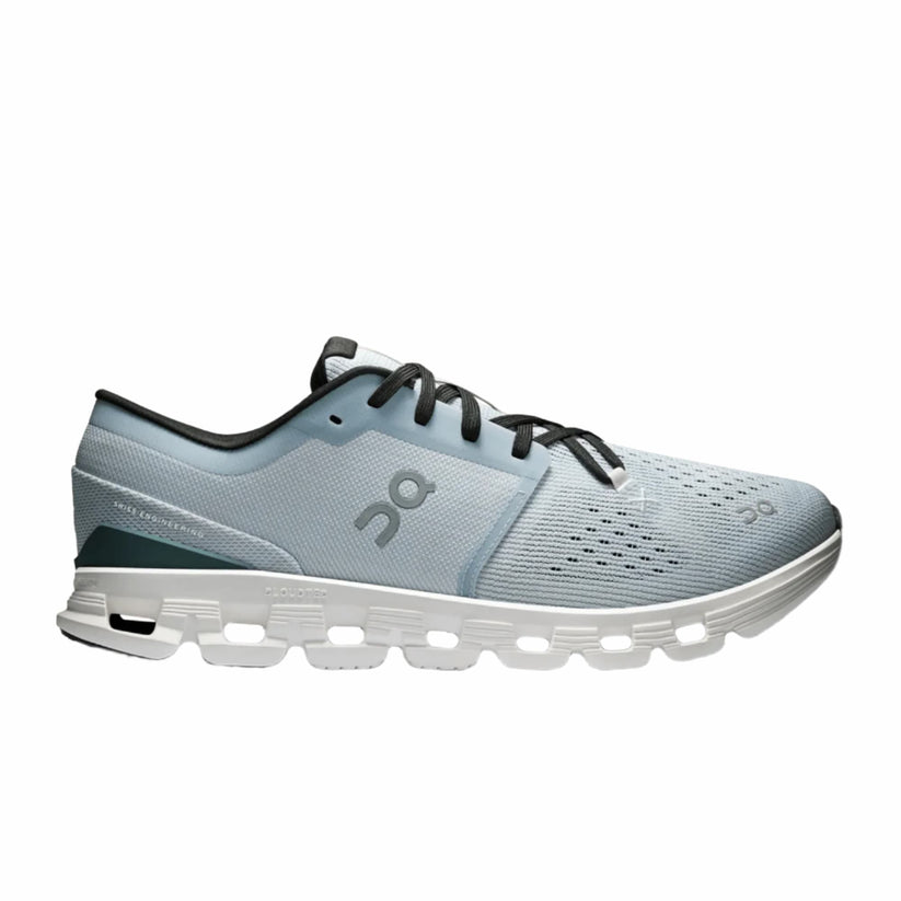 Men's On Cloud X 4, Glacier/Stone, 7.5 D Medium