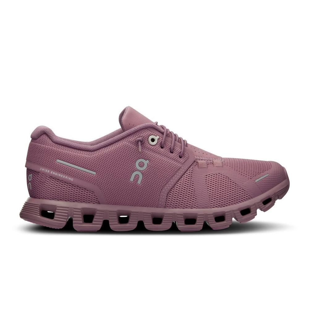 Women's On Cloud 5, Fig/Quartz, 5 B Medium