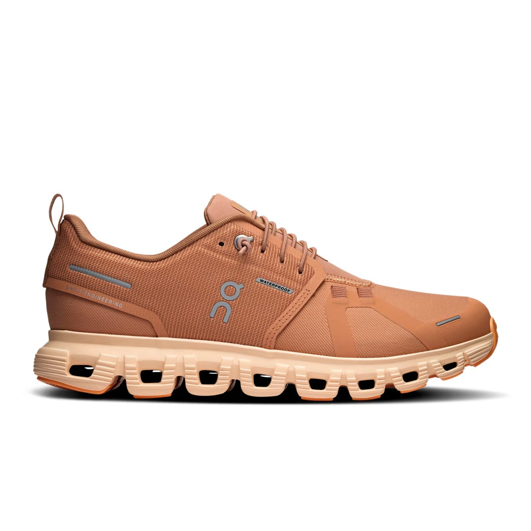 Women's On Cloud 6 Waterproof, Sandstone/Blonde, 6 B Medium