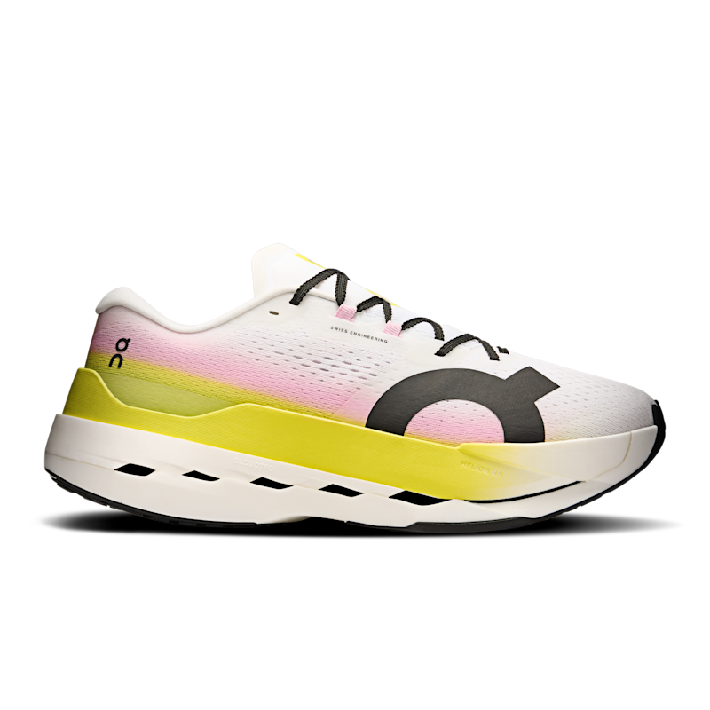 Men's On Cloudboom Max, Lime/Raspberry, 7.5 D Medium