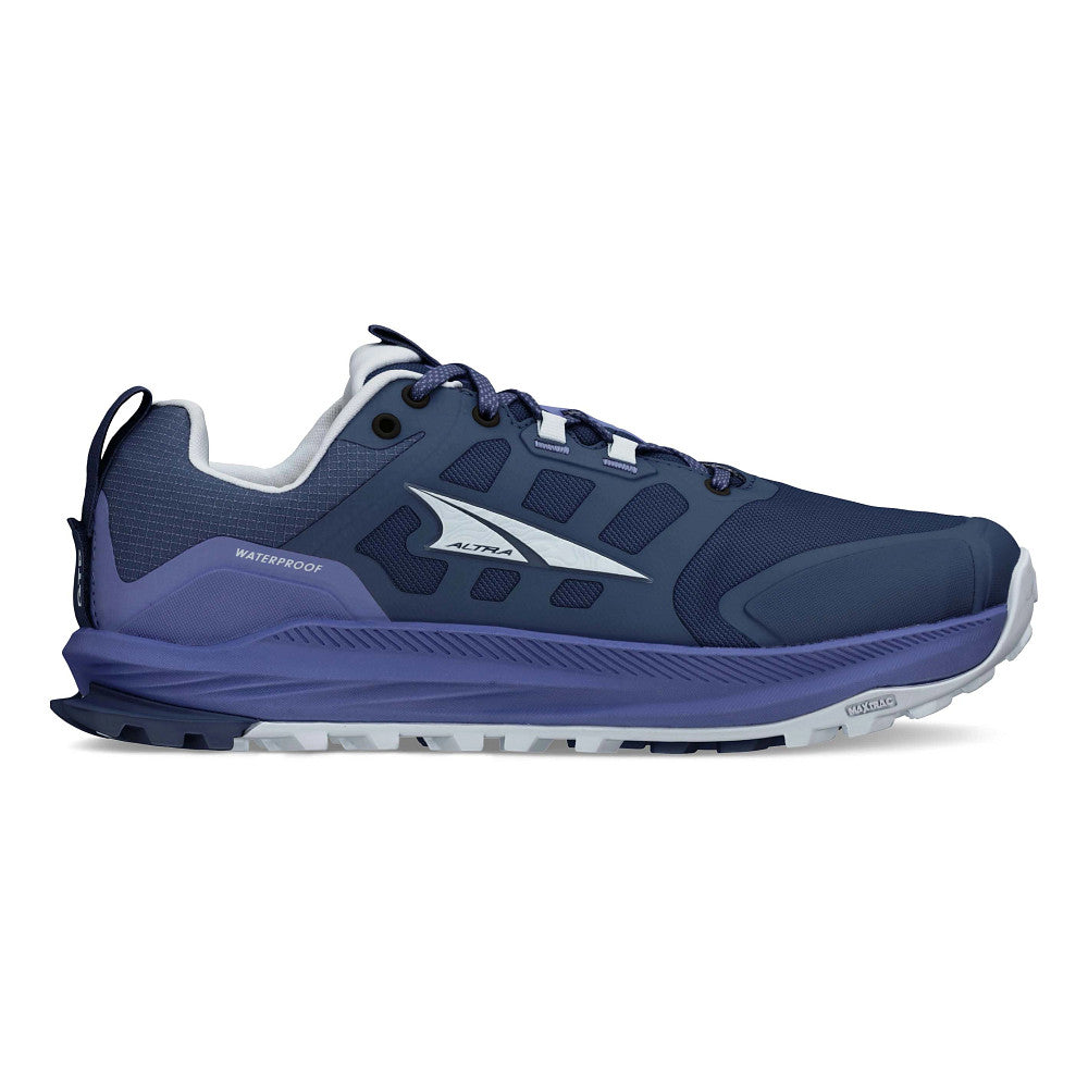 Women's Altra Lone Peak 9 Waterproof Low, Dark Blue, 7.5 B Medium