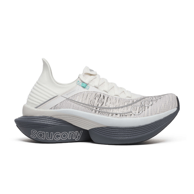 Men's Saucony Endorphin Elite 2, Fog/Cinder, 11 D Medium