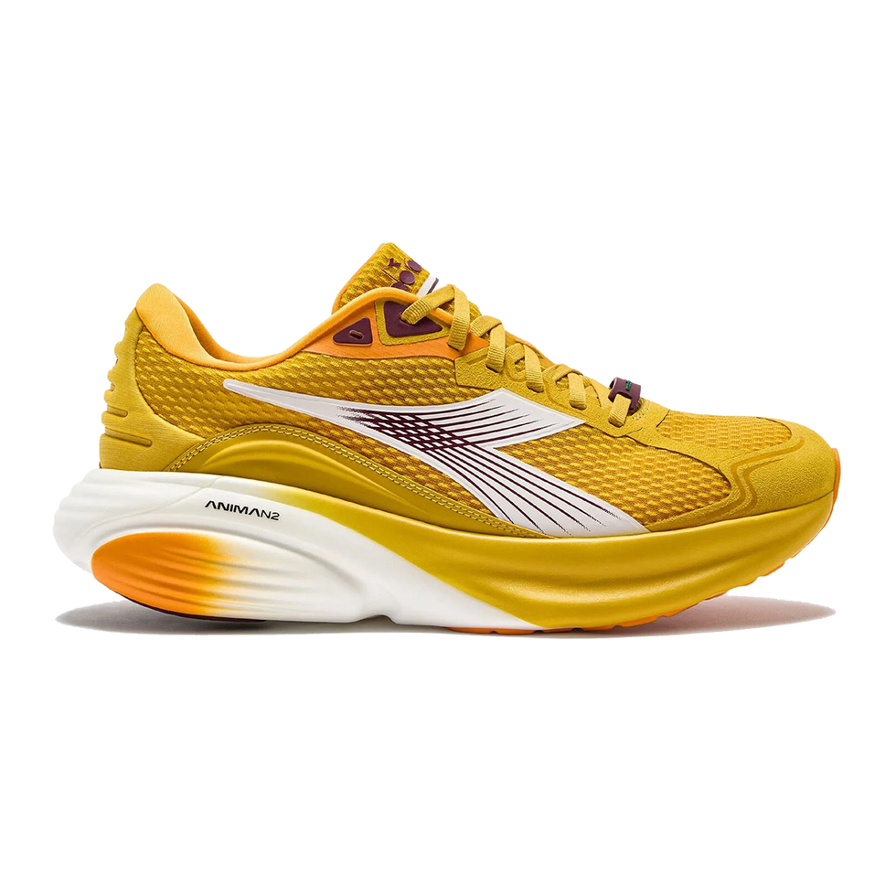 Women's Diadora Atomo Star, Spicy Mustard/White, 8.5 B Medium
