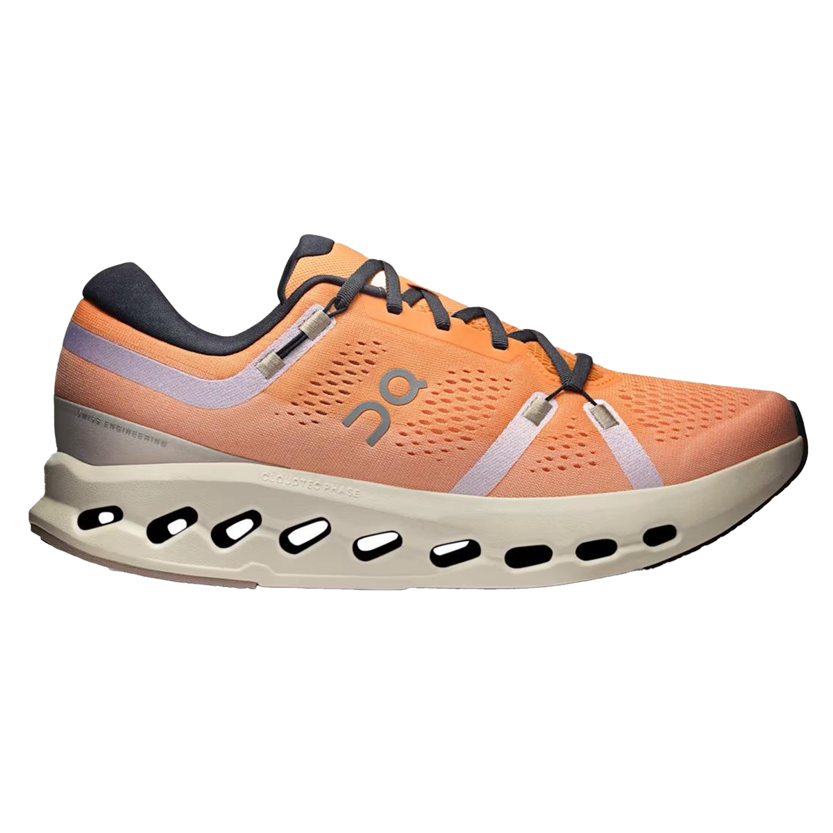 Men's On Cloudsurfer 2, Tangerine/Ivory, 9 D Medium