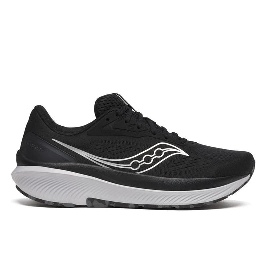 Men's Saucony Echelon 10, Black/Silver, 8.5 2E Wide