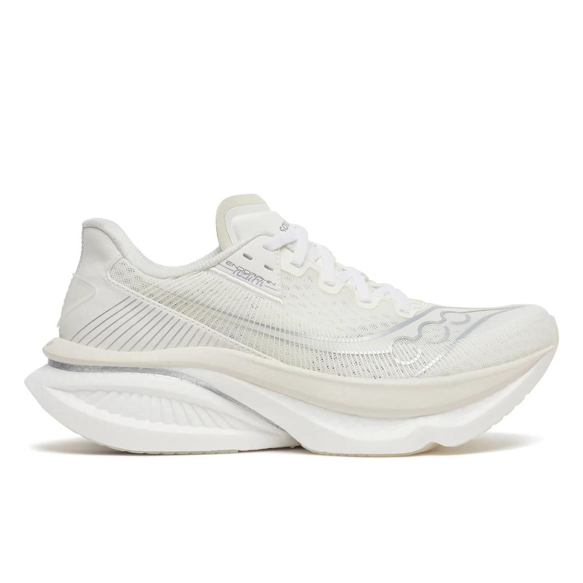 Women's Saucony Endorphin Azura, Ivory/White, 6.5 B Medium