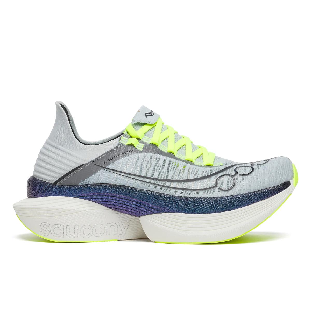 Men's Saucony Endorphin Elite 2, Airy/Nightsky, 10.5 D Medium