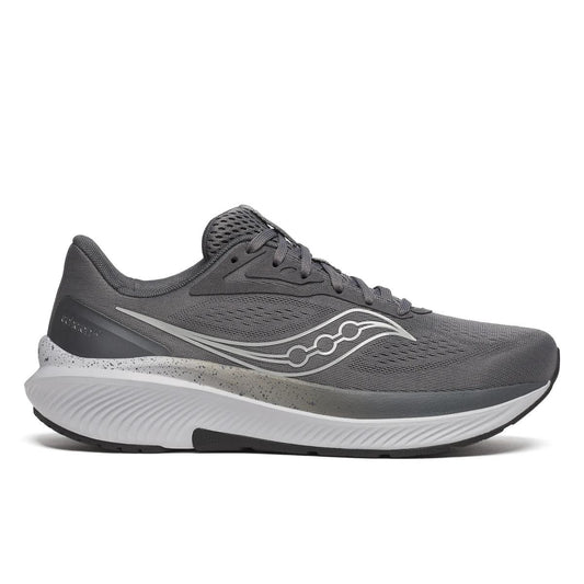 Men's Saucony Echelon 10, Carbon/Black, 9.5 2E Wide