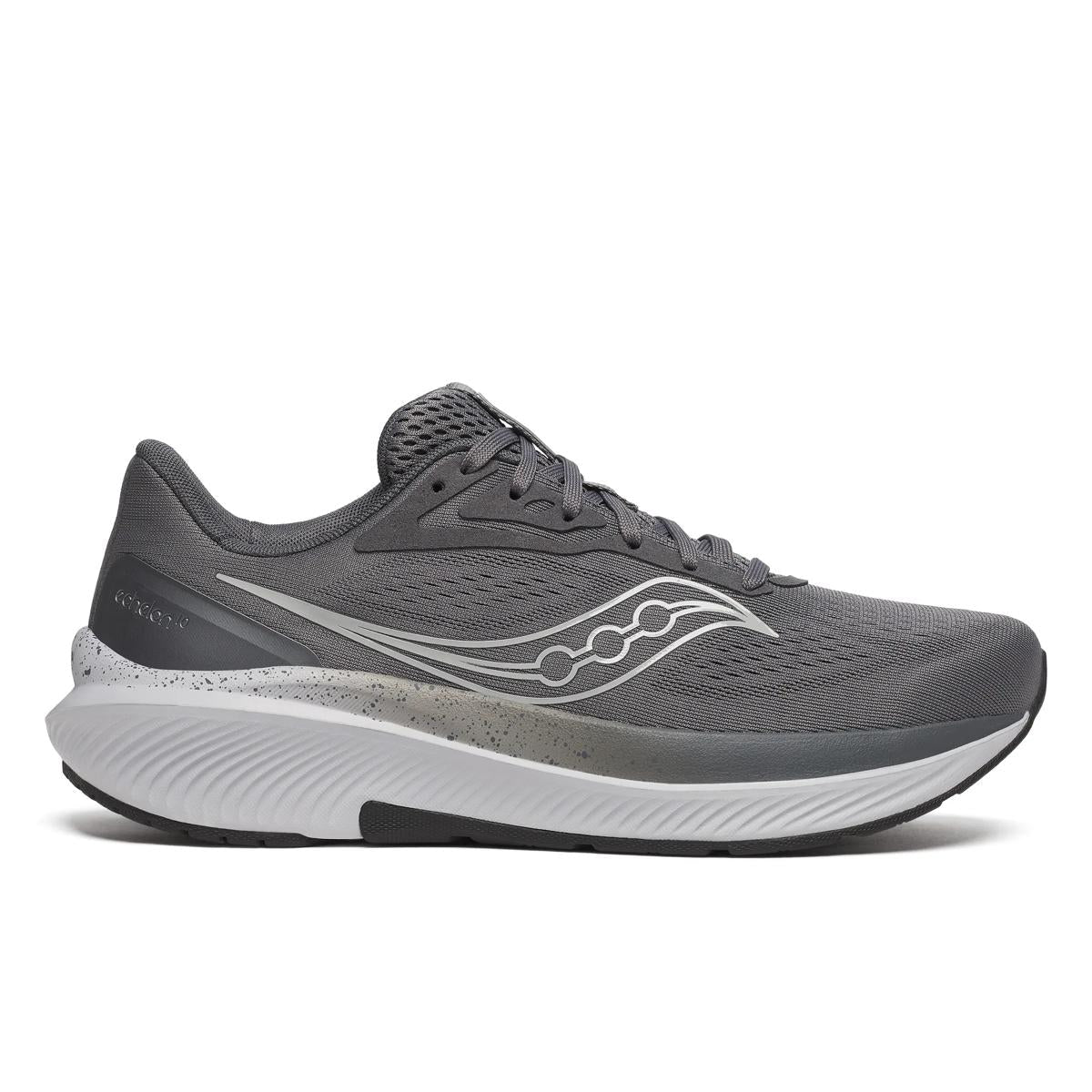 Men's Saucony Echelon 10, Carbon/Black, 9 4E Extra Wide