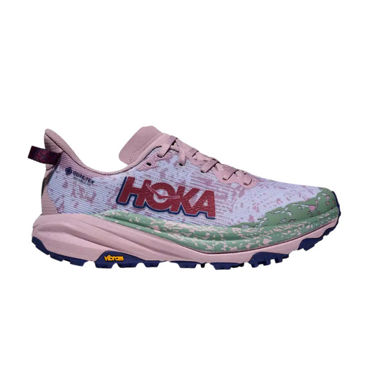 Women's Hoka Speedgoat 6 GTX, Fragrant Lilac/Ambient Blue, 6.5 B Medium