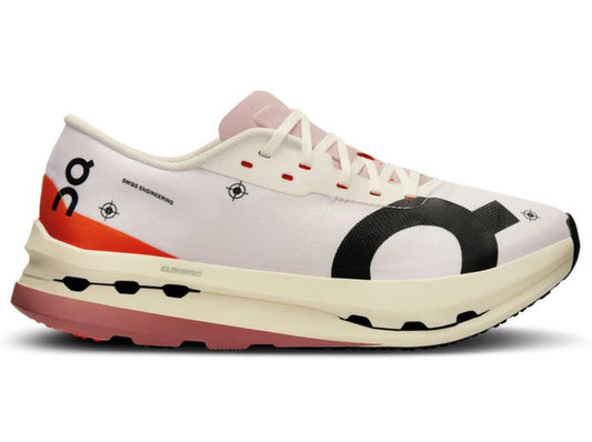 Women's On Cloudboom Echo 3, White/Flame, 9 B Medium