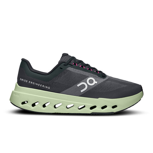Women's On Cloudsurfer Next, Black/Lima, 7.5 B Medium