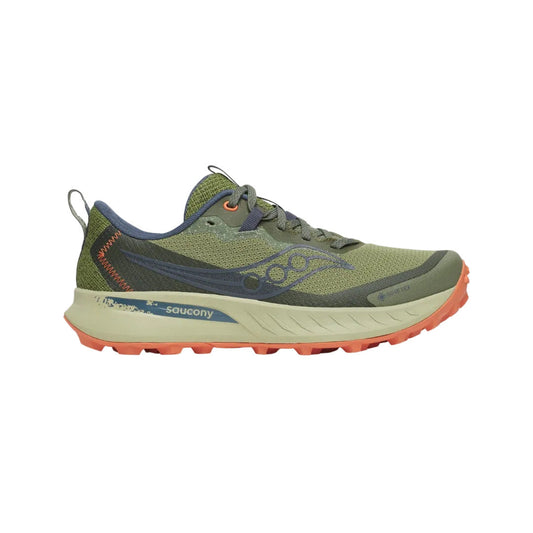 Women's Saucony Peregrine 15 GTX, Hemlock/Dusk, 10.5 B Medium