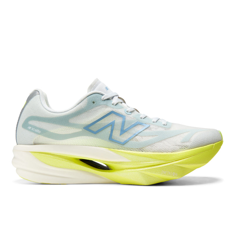 Women's New Balance SuperComp Elite v6, Fresh Air/Alkaline Green, 9.5 B Medium