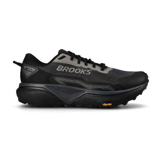 Men's Brooks Cascadia 20 GTX, Black/Ebony/Nocturnal, 12 D Medium